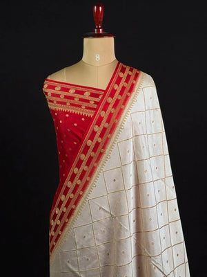 Pure Banarasi Crepe Saree