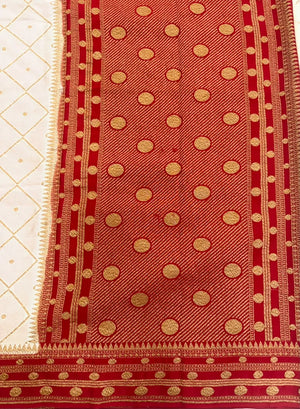 Pure Banarasi Crepe Saree