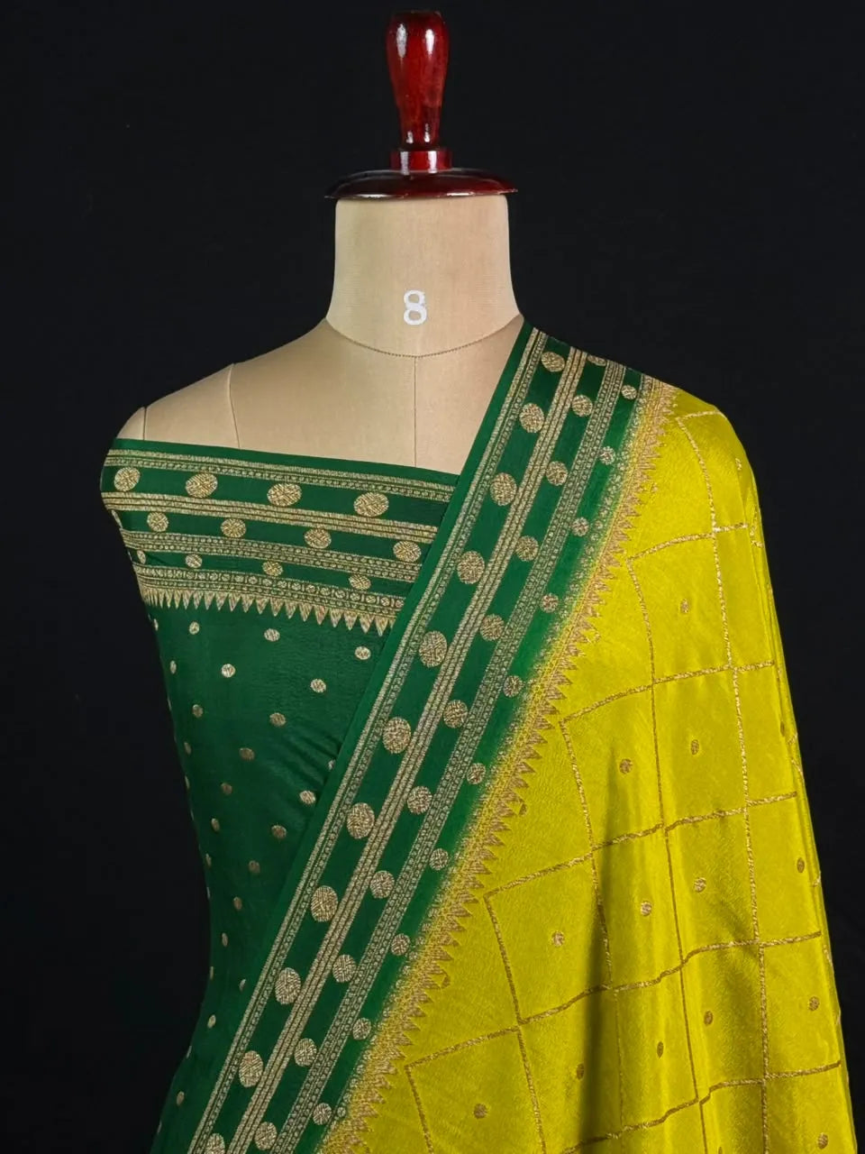 Pure Banarasi Crepe Saree
