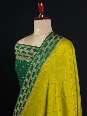 Pure Banarasi Crepe Saree