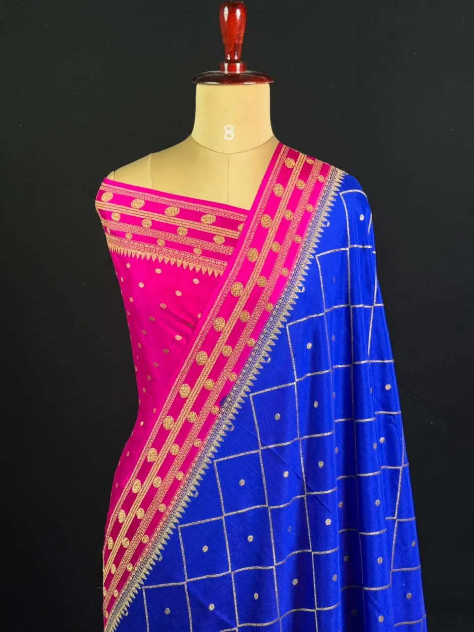 Pure Banarasi Crepe Saree