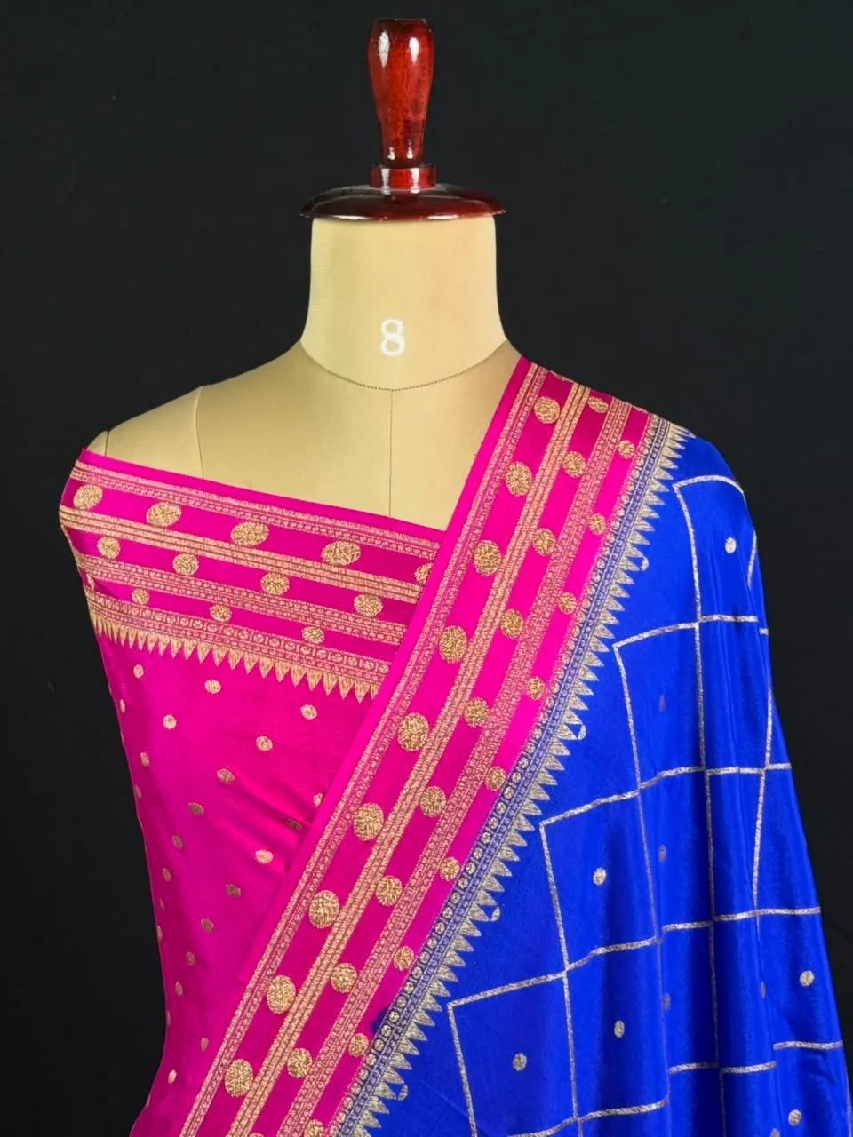 Pure Banarasi Crepe Saree