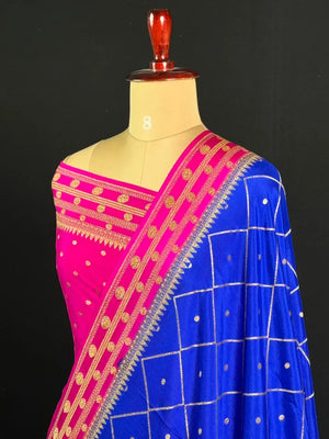 Pure Banarasi Crepe Saree
