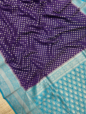 Semi banarasi saree