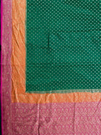 Designer 3D Pattern Pure Banarasi Crepe Silk Saree