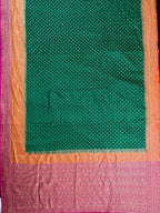 Designer 3D Pattern Pure Banarasi Crepe Silk Saree