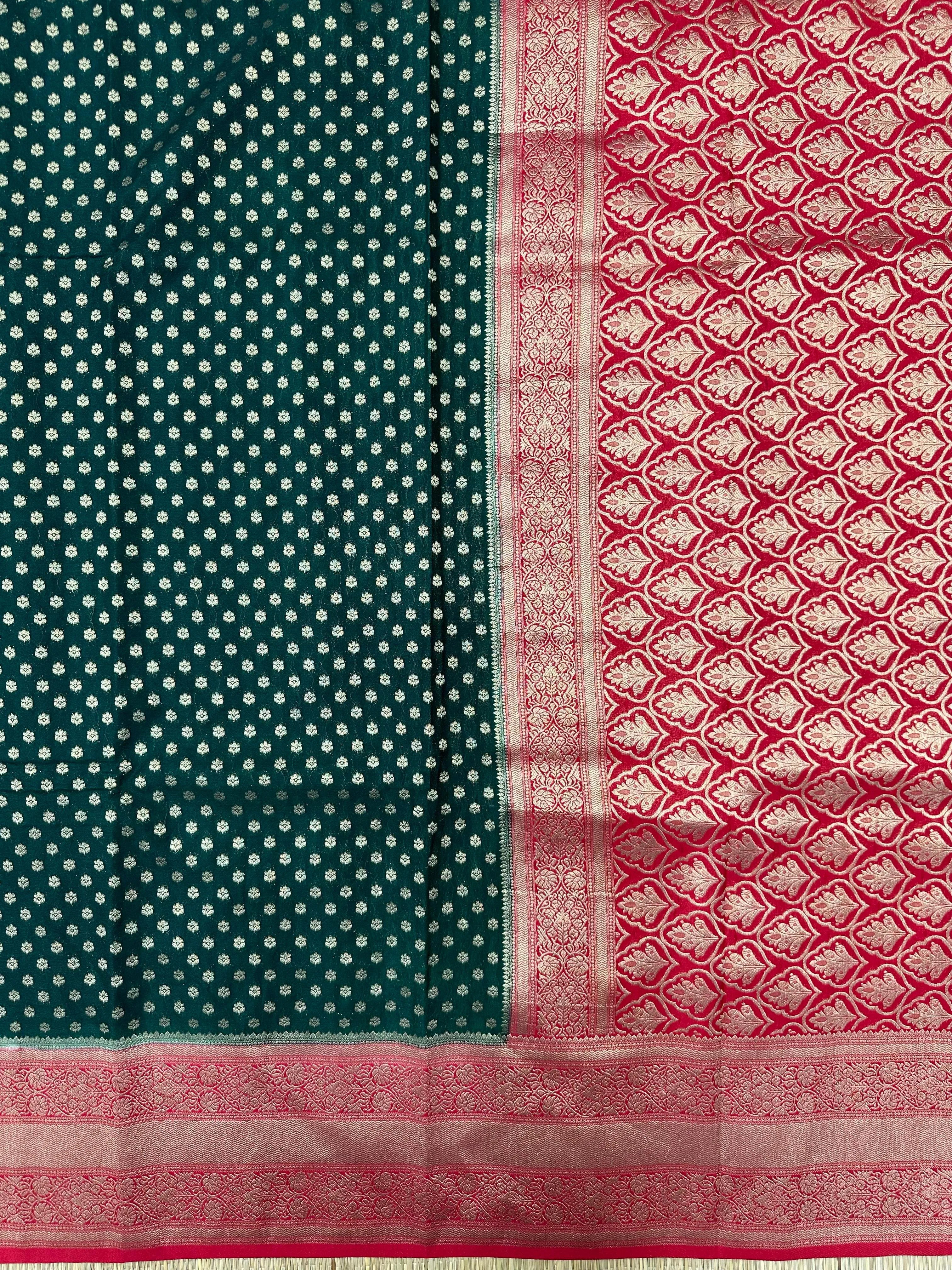 Semi banarasi saree