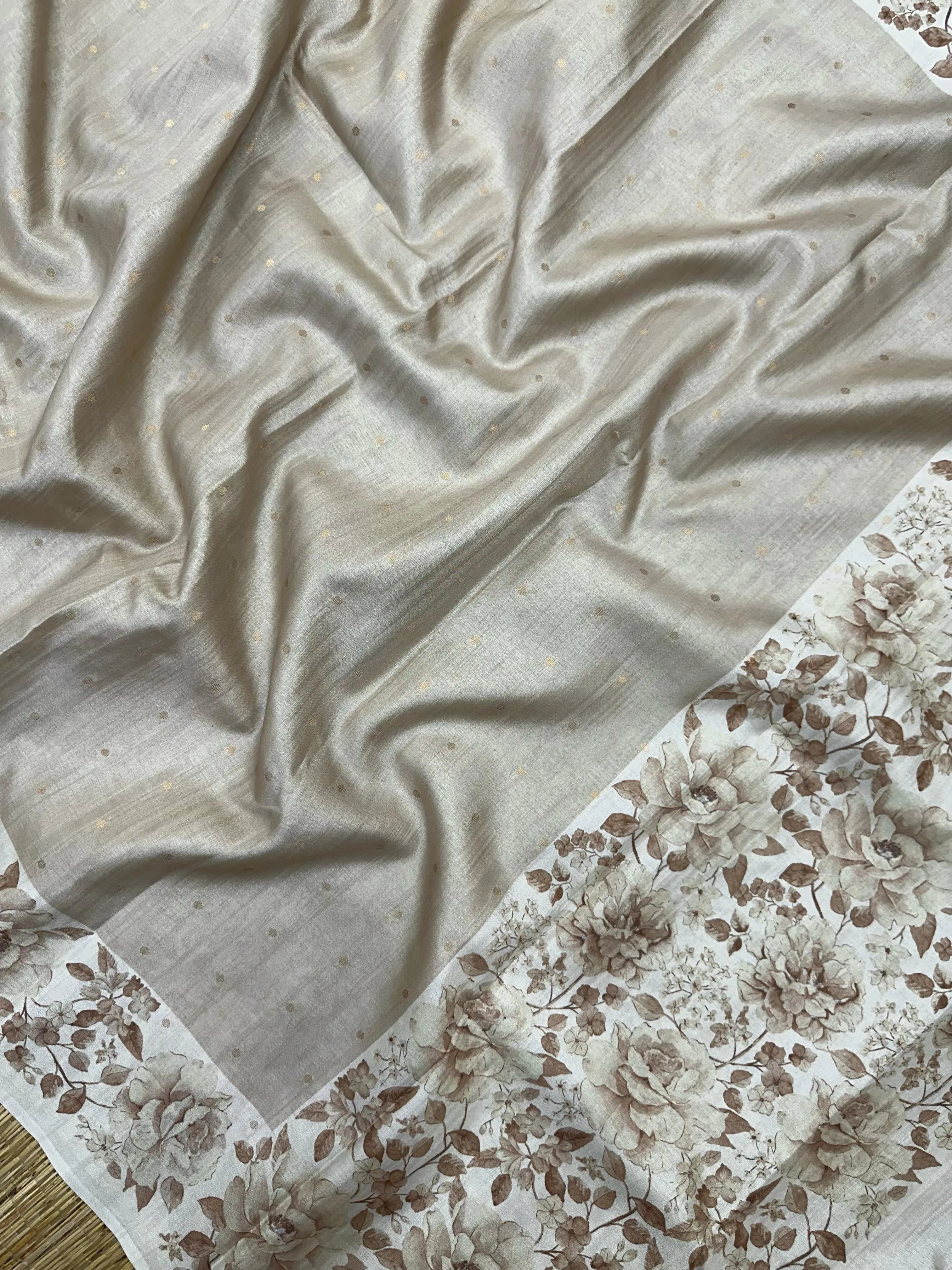 Tussar saree