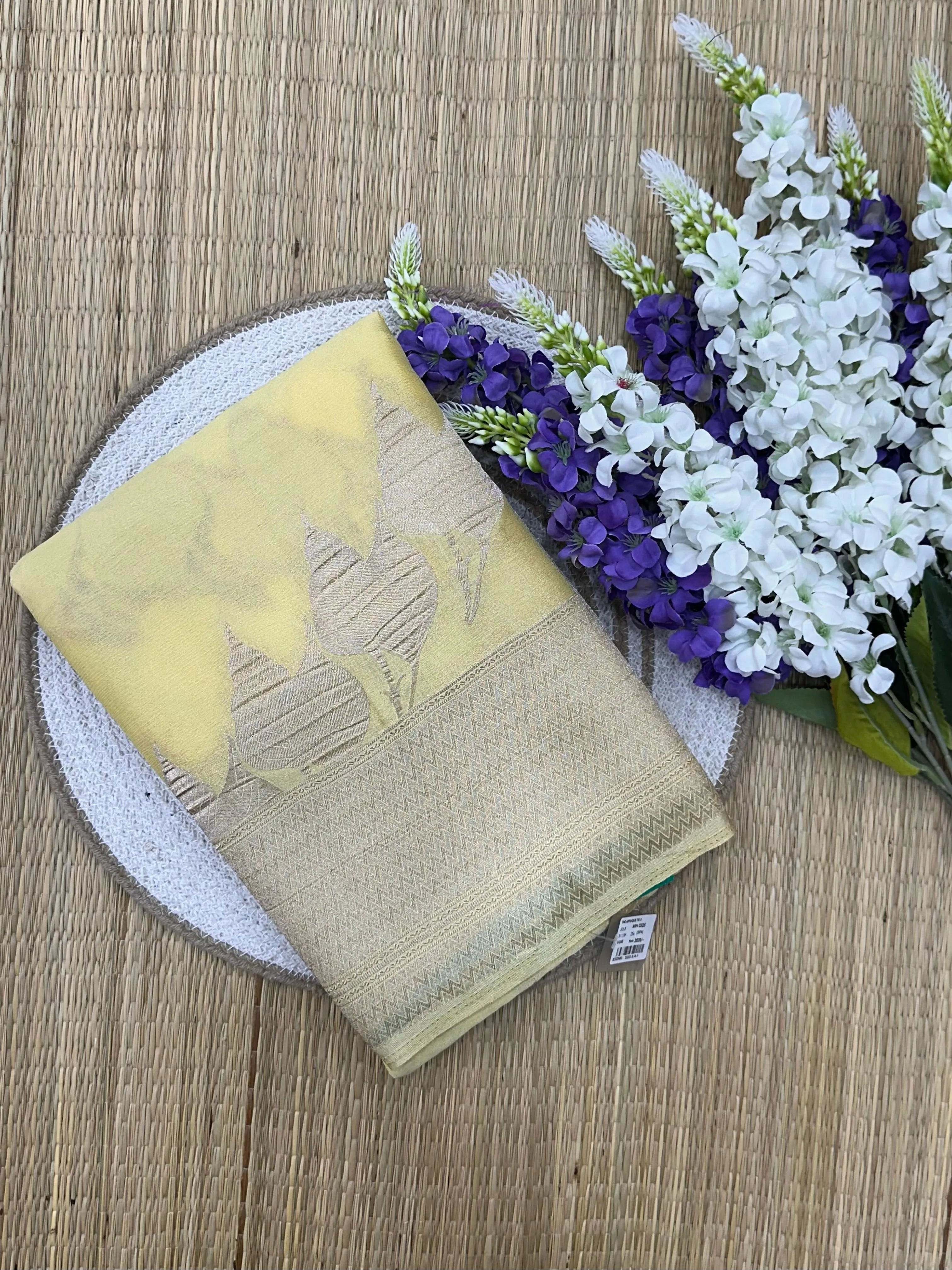 Chiffon saree