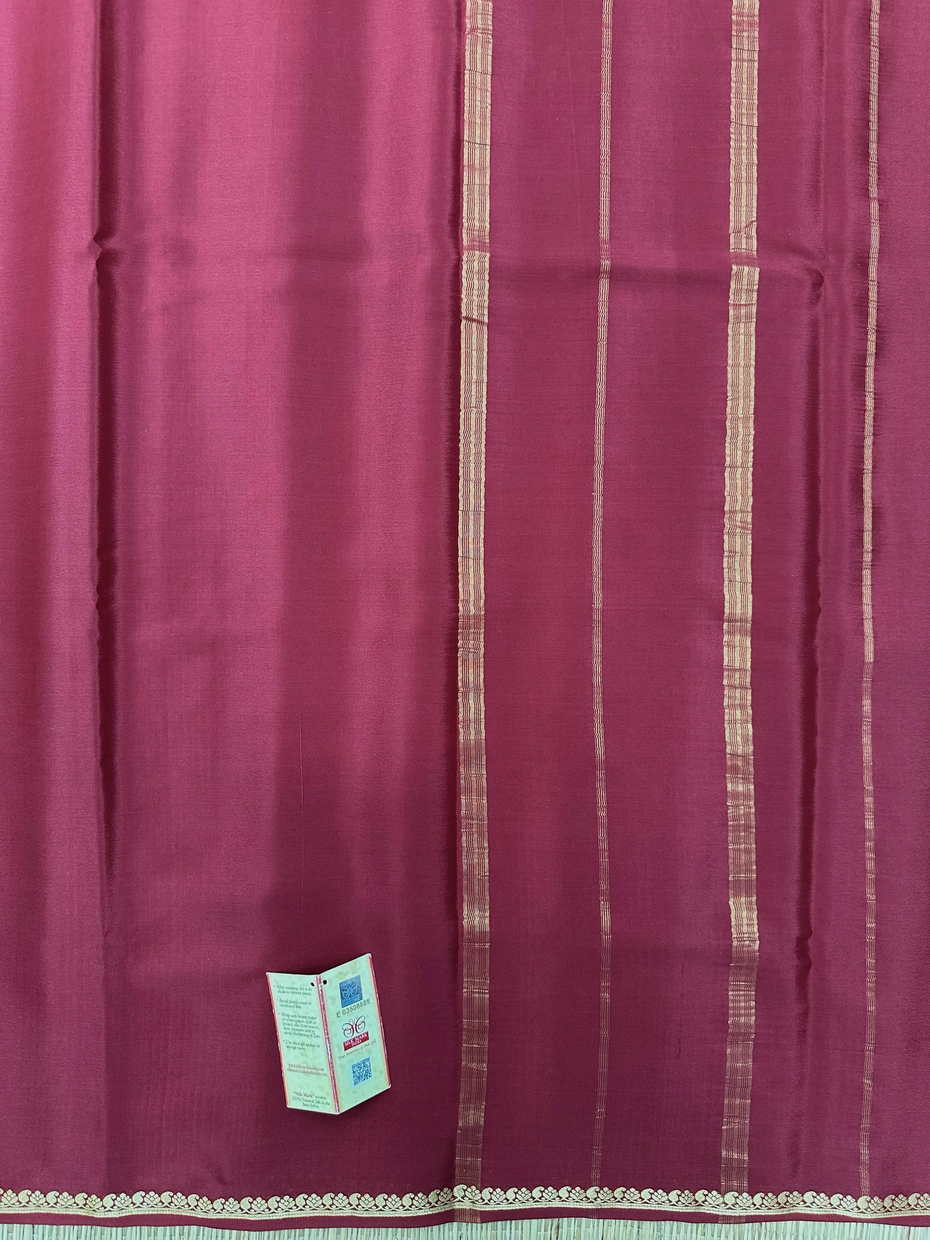 Pure mysore silk saree