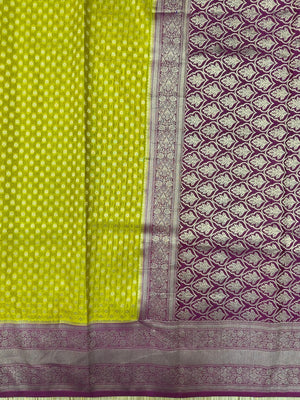 Semi banarasi saree