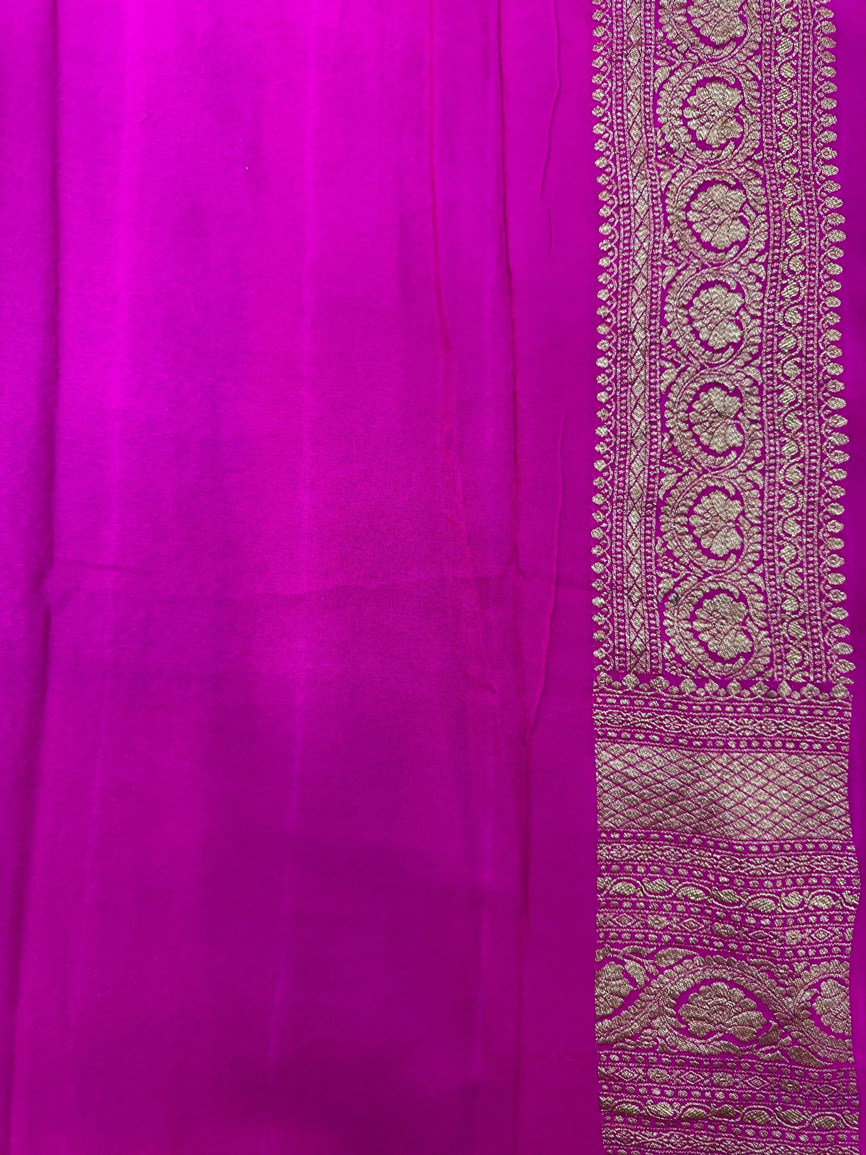 Khaddi georget saree