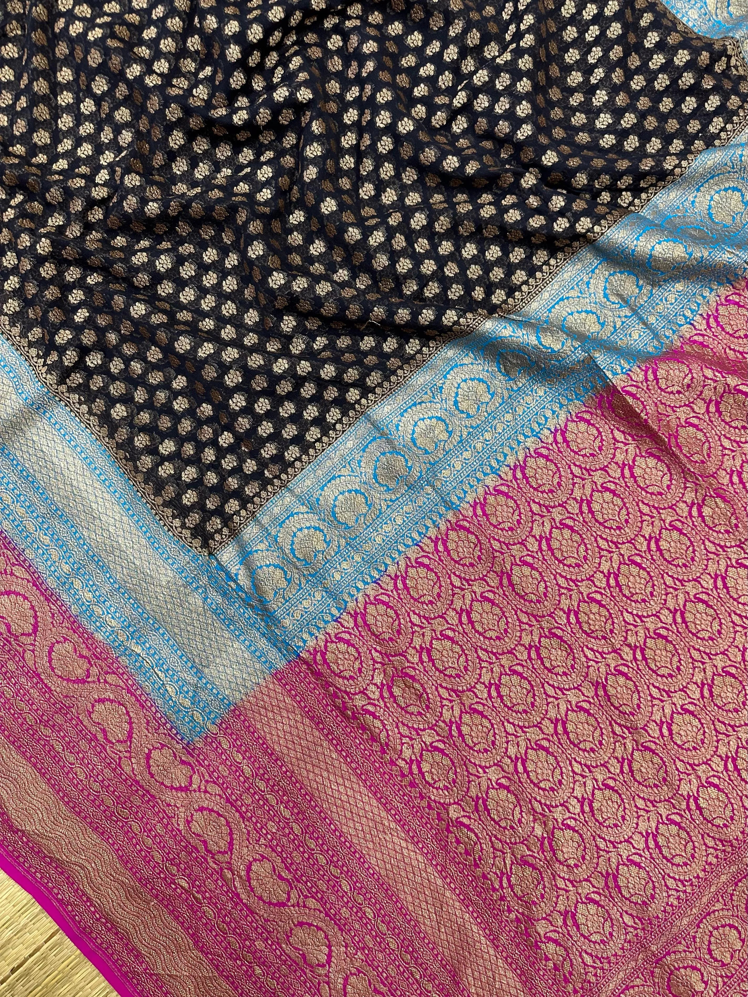 Khaddi georget saree