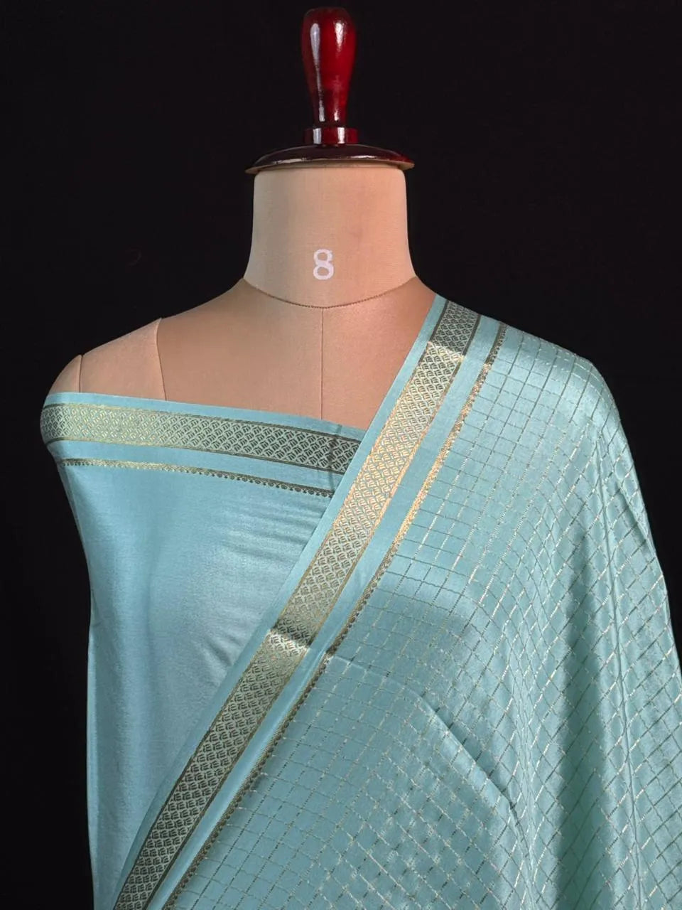 Everyday Royalty – Pure Mysore Silk Self Checks