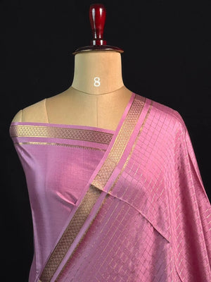 Everyday Royalty – Pure Mysore Silk Self Checks