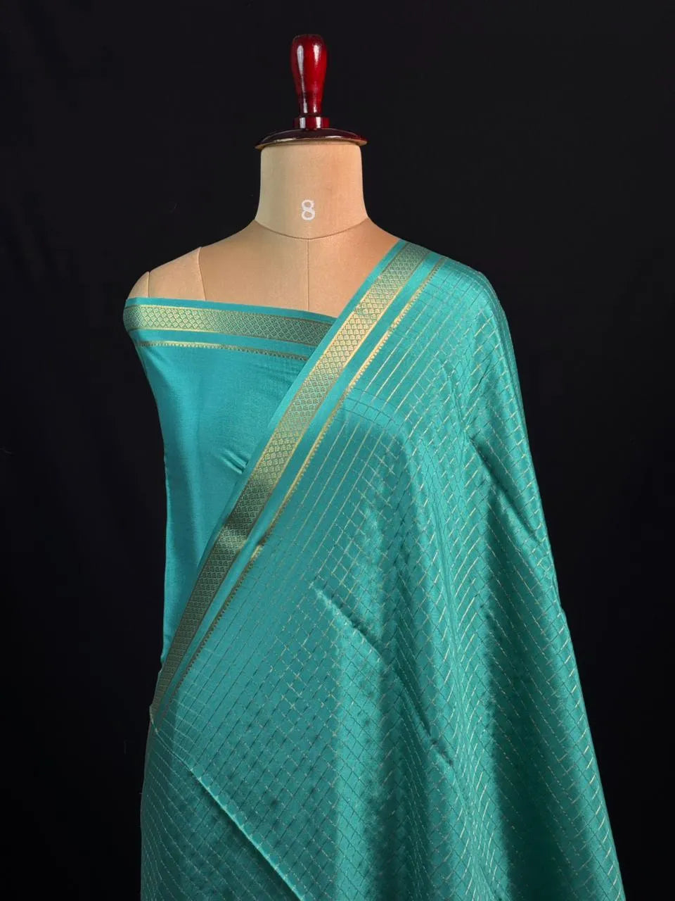 Everyday Royalty – Pure Mysore Silk Self Checks