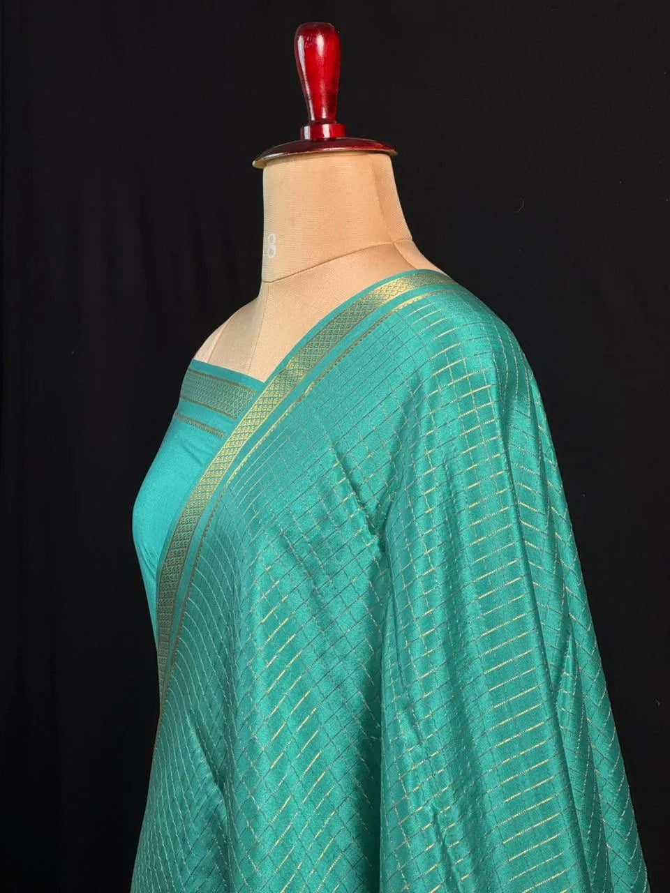Everyday Royalty – Pure Mysore Silk Self Checks