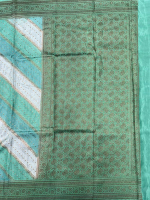 Aada Brush Korean Banarasi Saree with Ornate Zari Weave