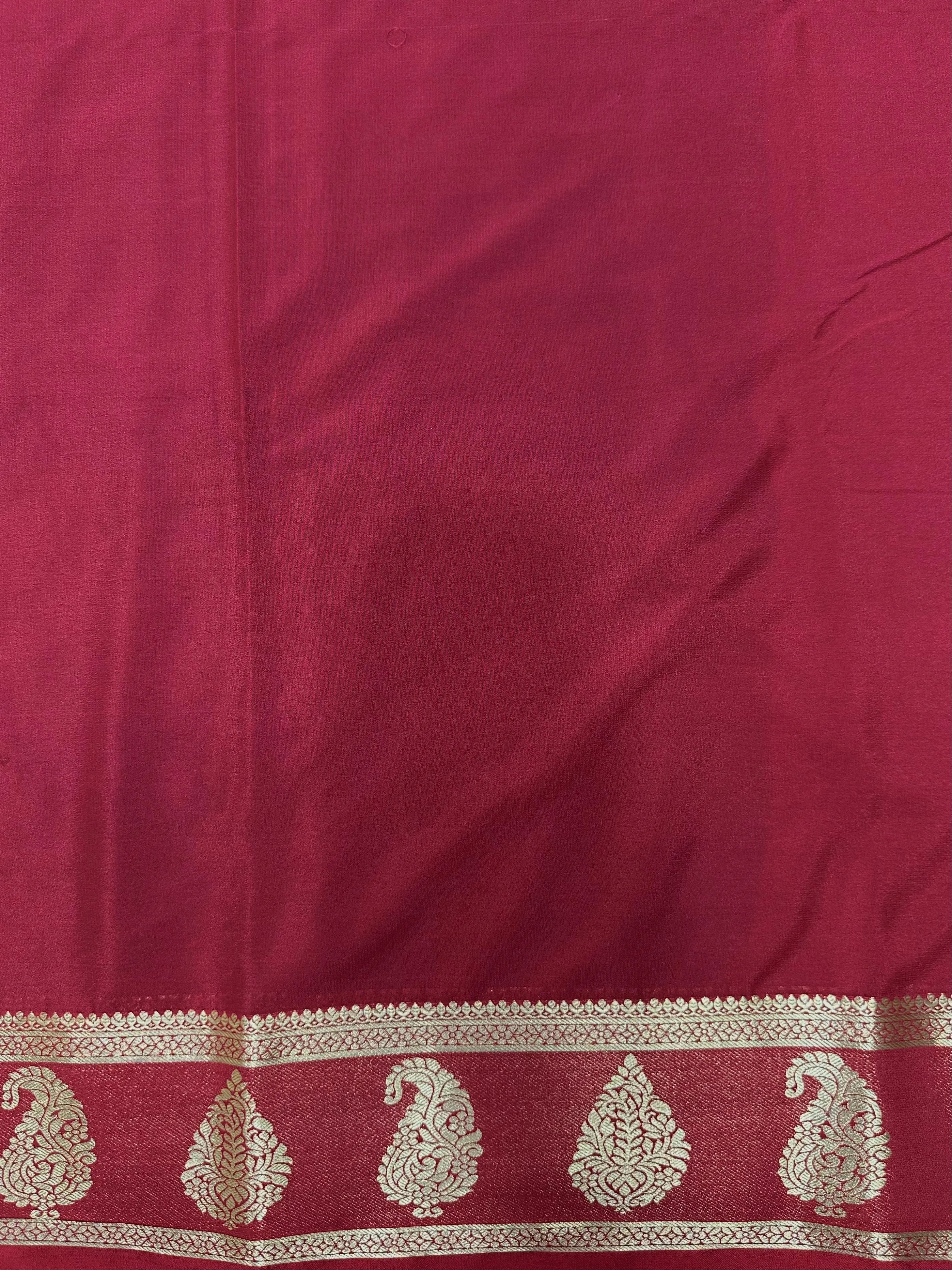 Semi Crepe Silk Saree-Aakruthi