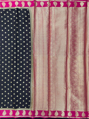 Semi Crepe Silk Saree-Aakruthi