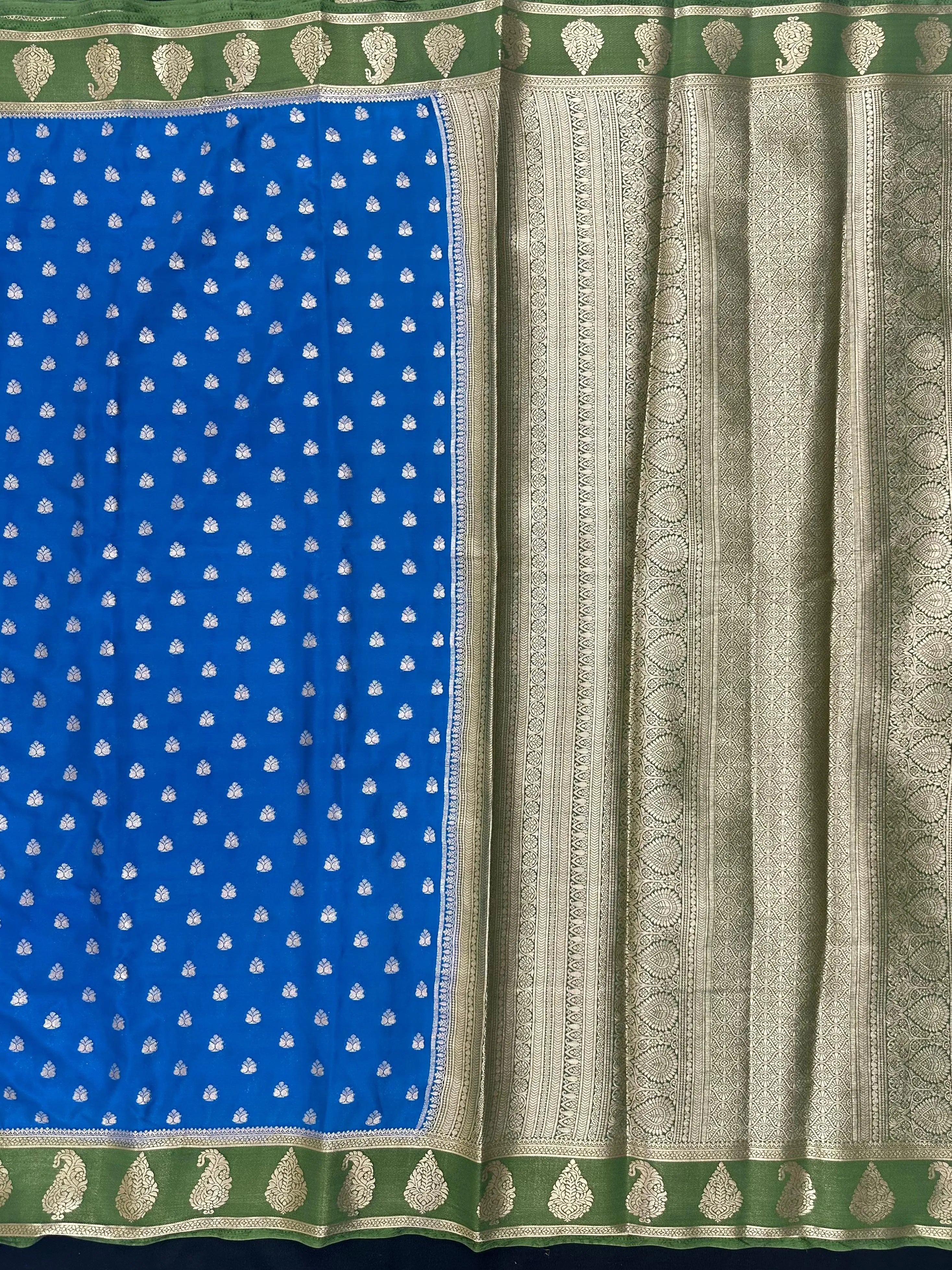 Semi Crepe Silk Saree-Aakruthi