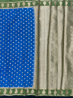 Semi Crepe Silk Saree-Aakruthi
