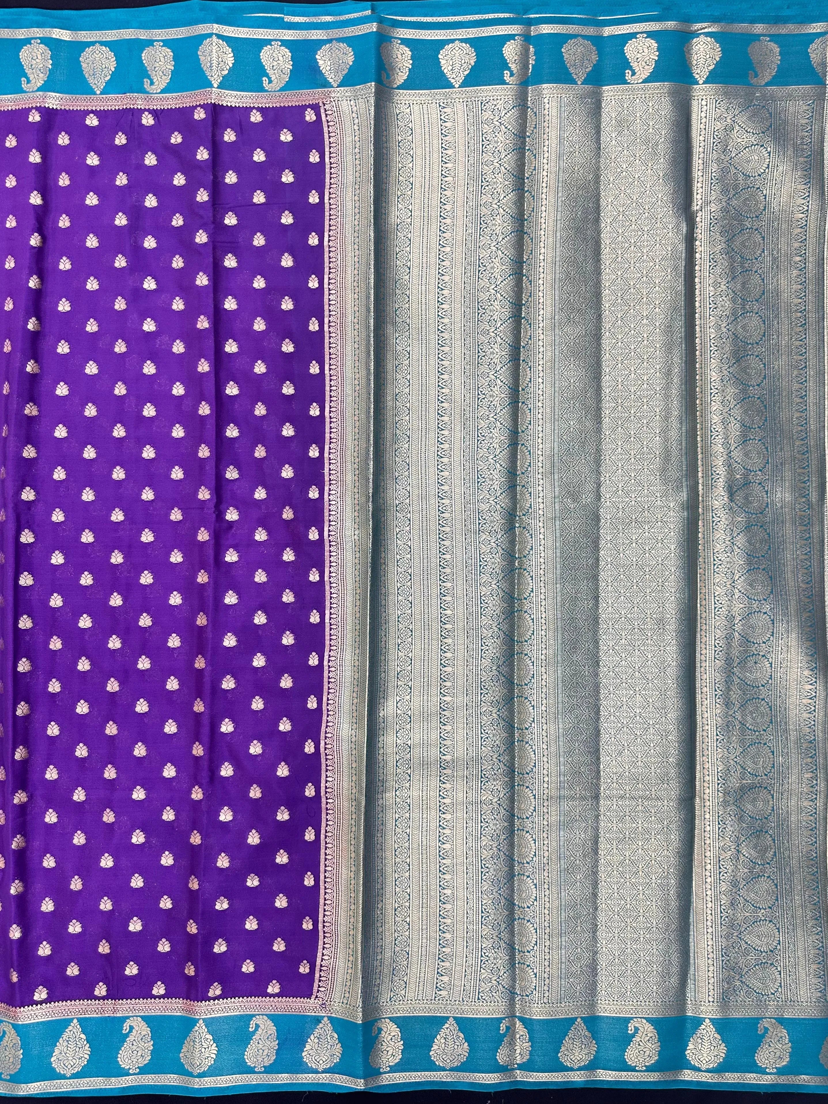 Semi Crepe Silk Saree-Aakruthi