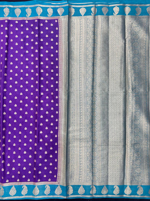 Semi Crepe Silk Saree-Aakruthi