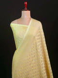 Shahi Elegance Semi Banarasi Georgette Drape