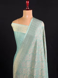 Semi Georgette Silk Saree with Banarasi Zari Weaving 