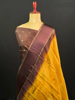 Contemporary Semi Crepe Silk Saree for Party Wear