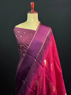 Contemporary Semi Crepe Silk Saree for Party Wear