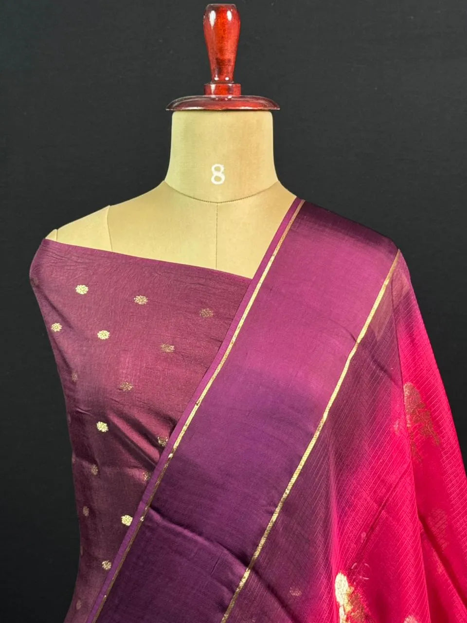 Contemporary Semi Crepe Silk Saree for Party Wear