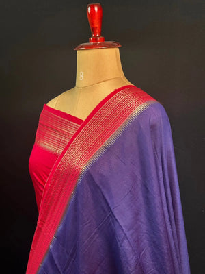 Comfort Luxe Semi Malai Cotton Saree for All-Day Wear
