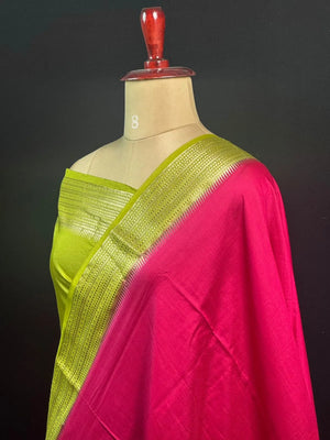 Comfort Luxe Semi Malai Cotton Saree for All-Day Wear
