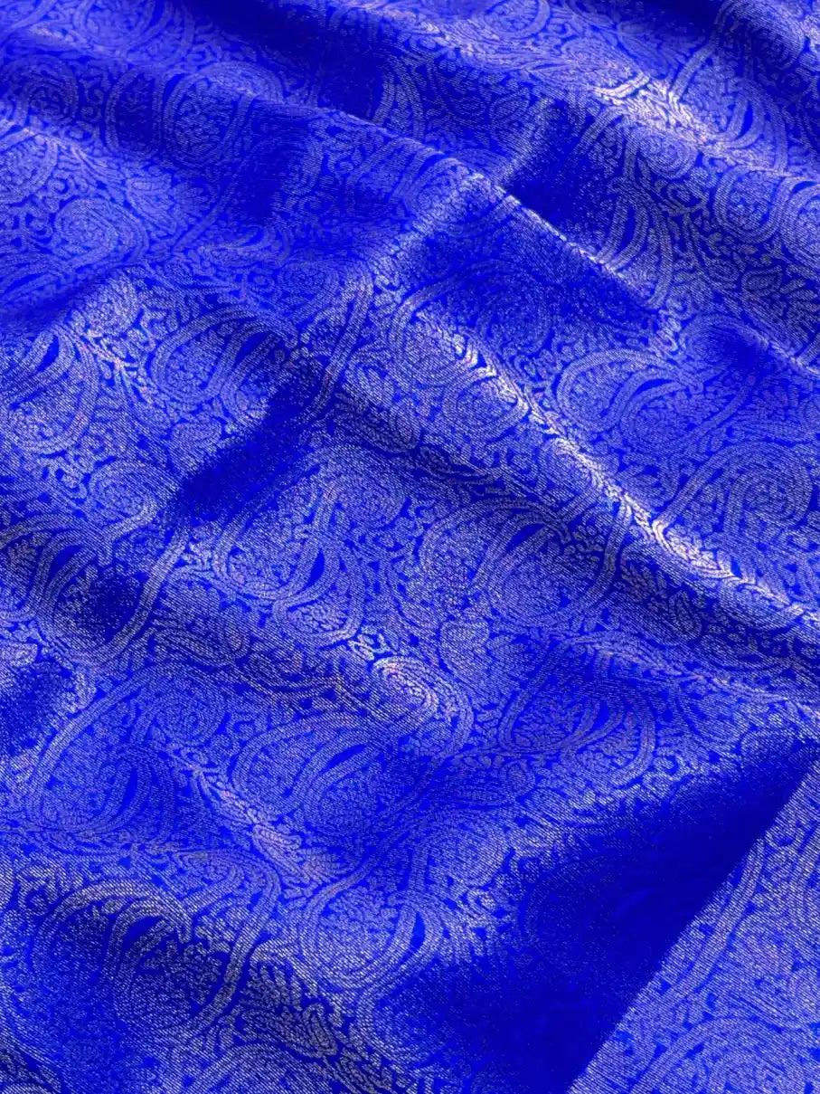 Semi Crepe Silk Saree-Binny Crape