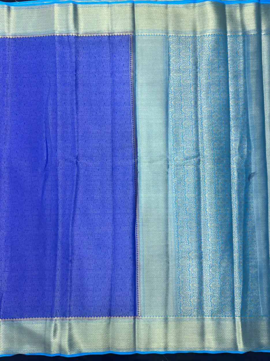 Semi Crepe Silk Saree-Binny Crape