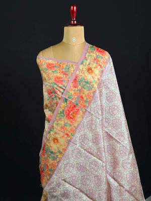 Luxury Tussar Silk Weave-ANTIQUE GOLA