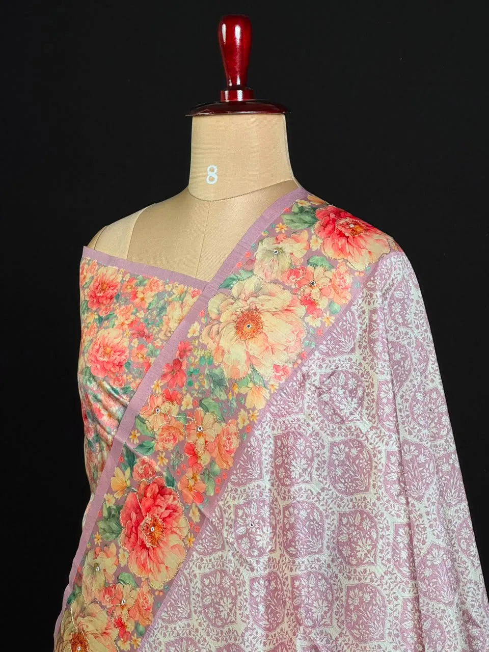 Luxury Tussar Silk Weave-ANTIQUE GOLA