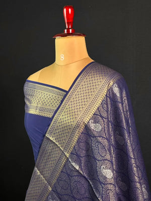 Binny Crepe Saree – Crape Delight-ART BROCKET