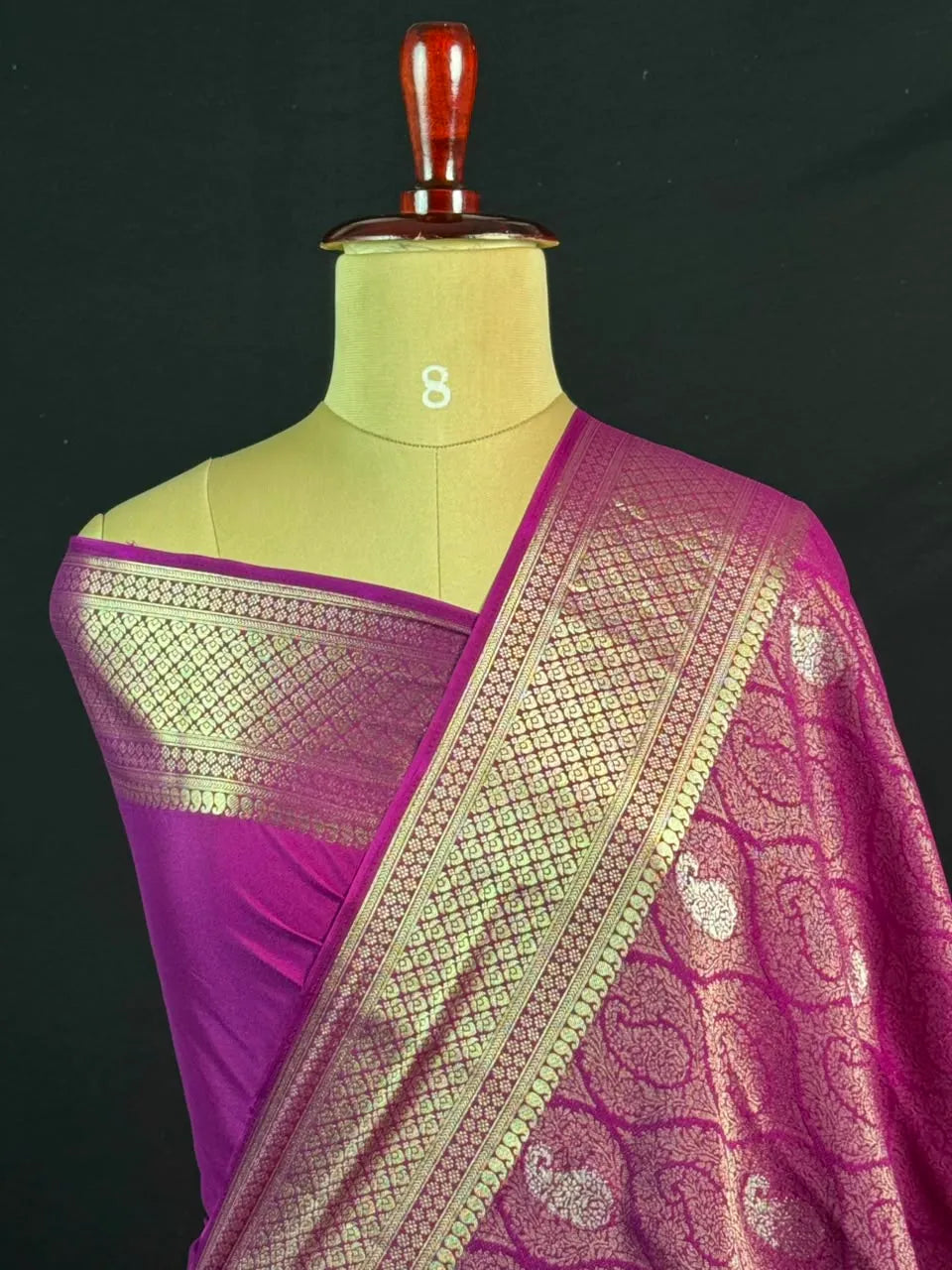 Binny Crepe Saree – Crape Delight-ART BROCKET 