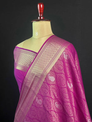 Binny Crepe Saree – Crape Delight-ART BROCKET 