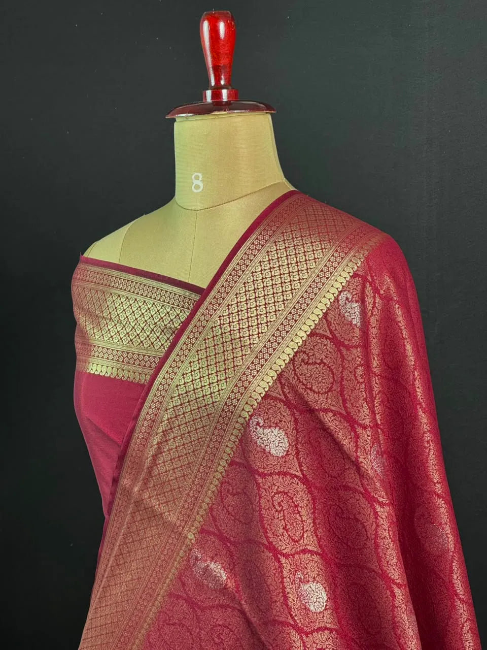 Binny Crepe Saree – Crape Delight-ART BROCKET 