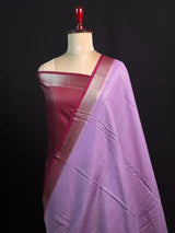 Classic Musk Chex Soft Silk Saree-(ASSAM CHECKS)