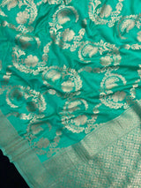 Banarasi Semi Khaddi Chiffon Saree