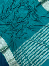 Premium Semi Mysore Crepe Saree – A Touch of Silk Sophistication (Aaruthi)