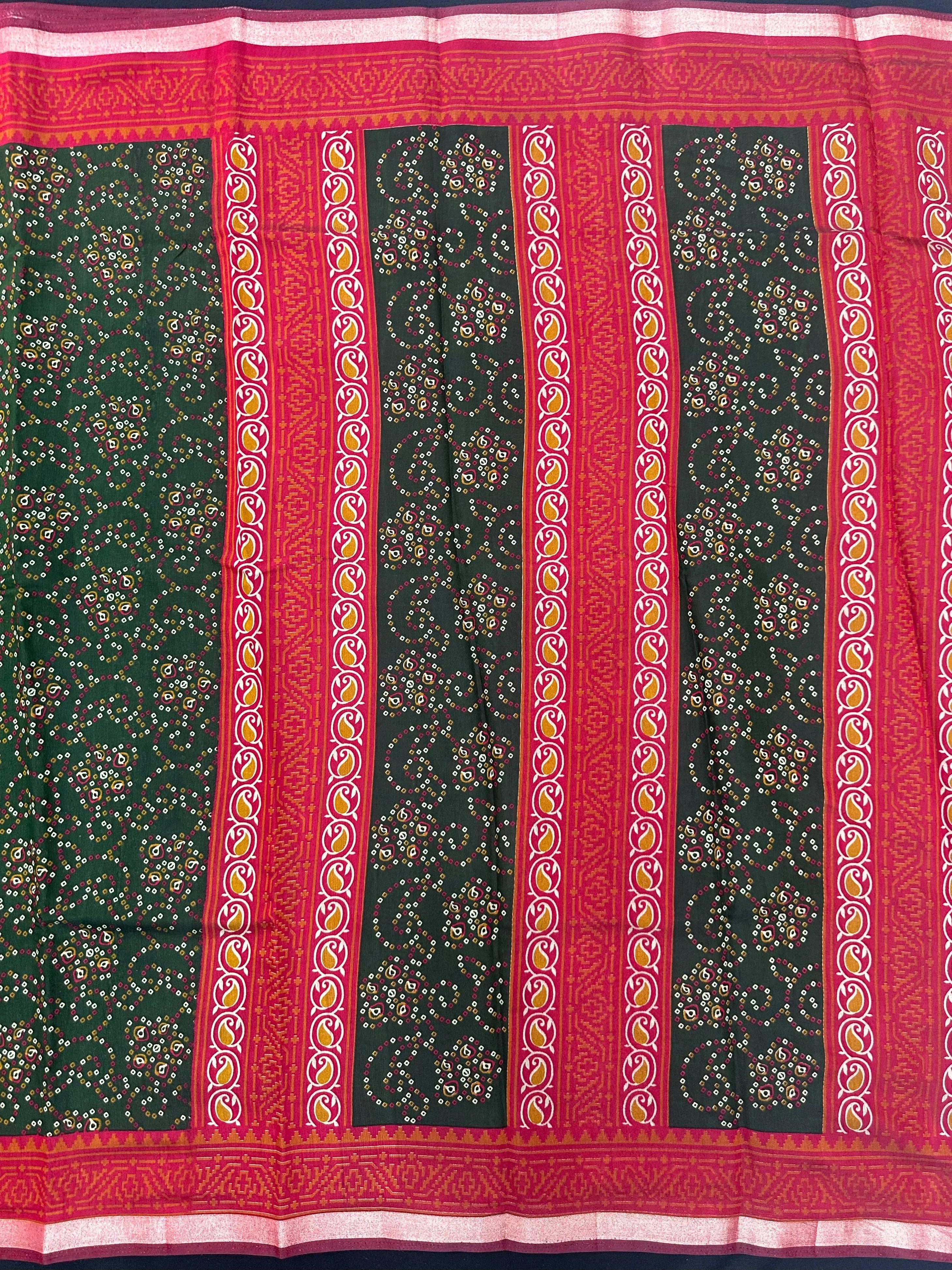 Semi Cotton Silk Saree with Subtle Shine & Comfort (Air Dot)