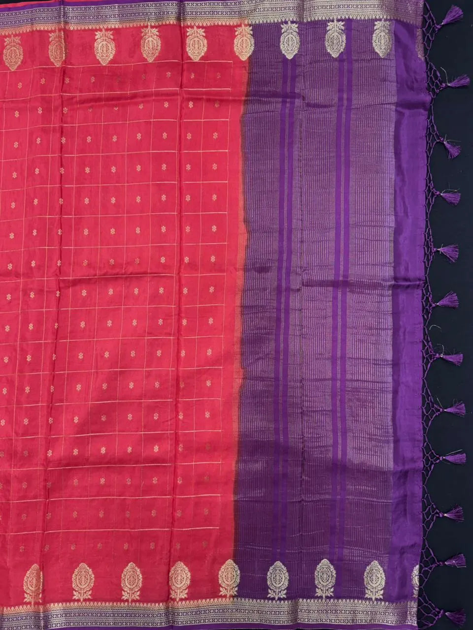Radiant Charm in Semi Mysore Crepe Silk Saree (Akhoba Print) 