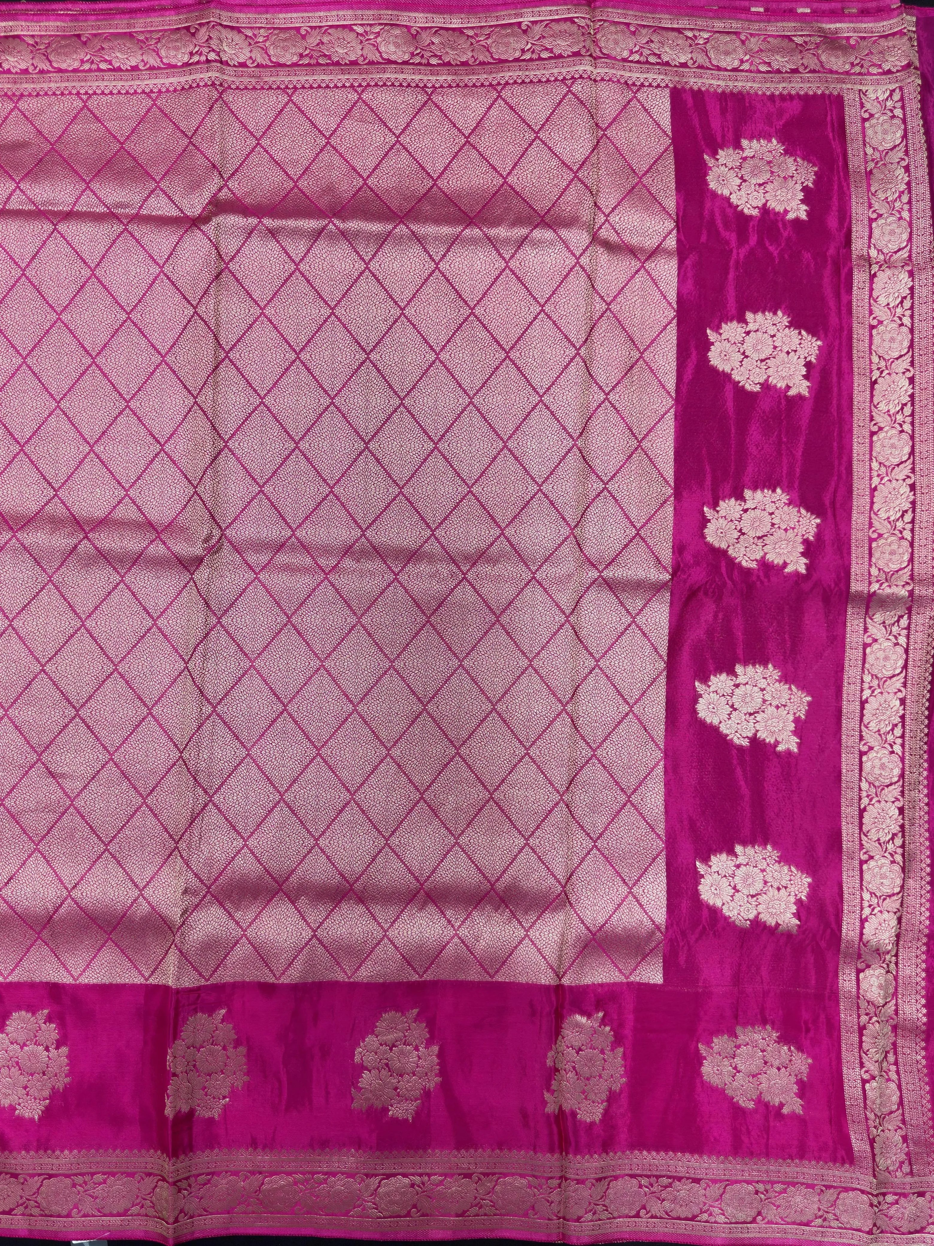 Elegant Raw Mango Silk Saree with Rich Texture (Alfi Buta)