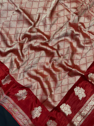 Elegant Raw Mango Silk Saree with Rich Texture (Alfi Buta) 